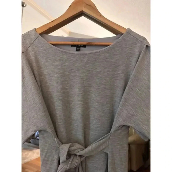 Express Super Soft Gray T-Shirt Dress Large - Picture 2 of 5